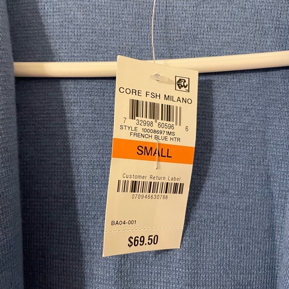 Charter Club Light blue cardigan - Picture 3 of 7